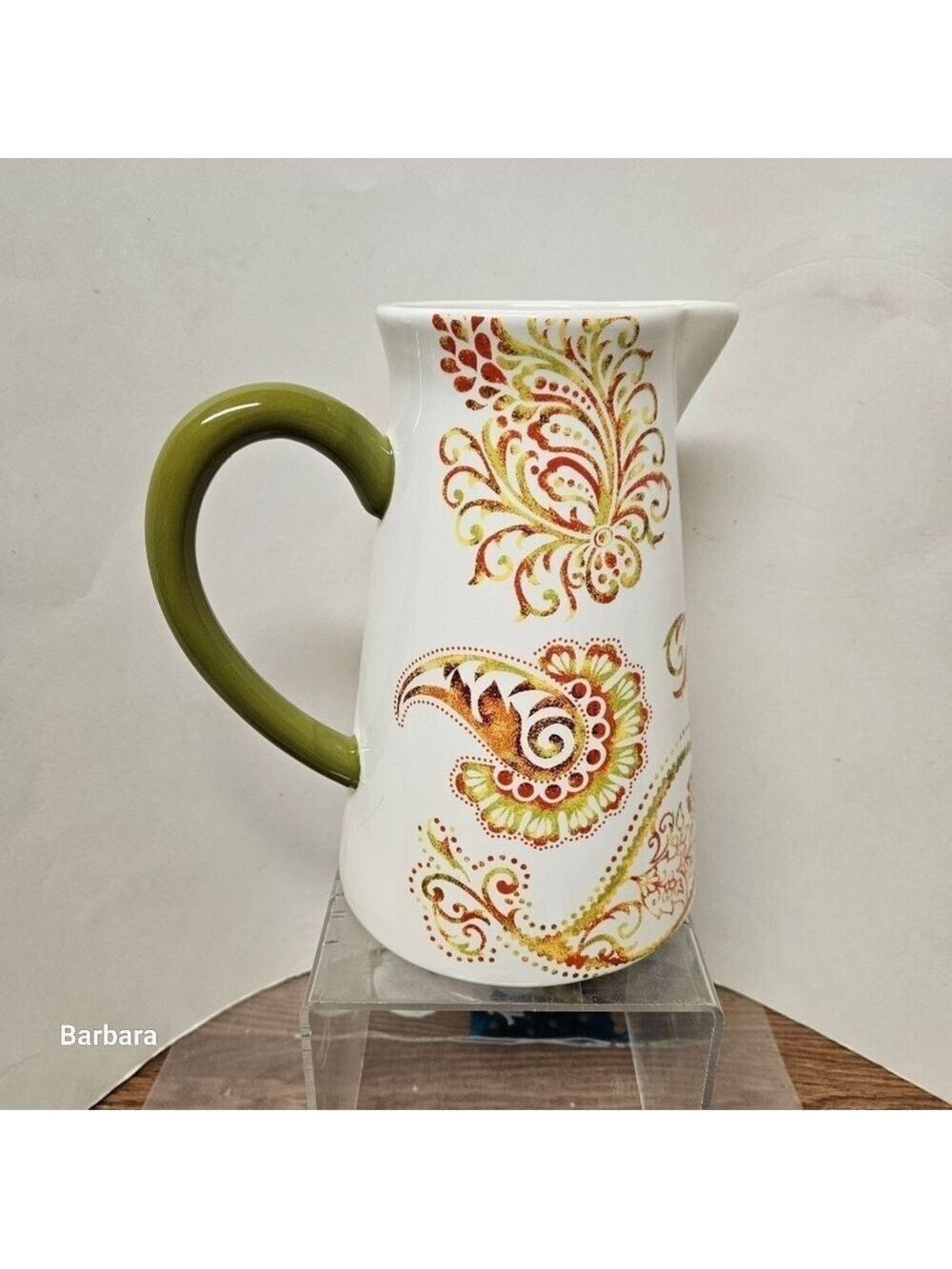 Fresh Decor Festive Water/Milk Pitcher
